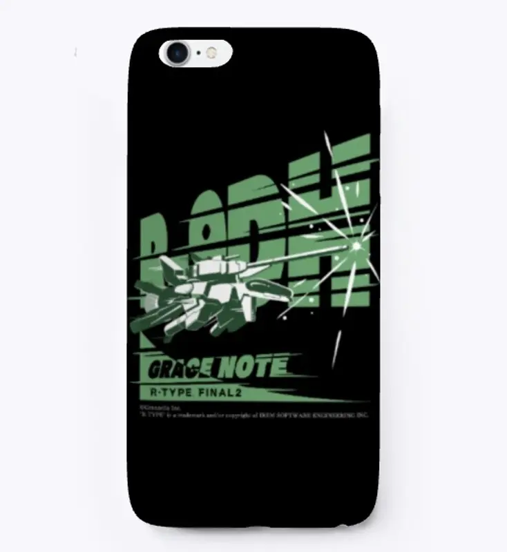 R-9DH “GRACE NOTE” iPhone case Black